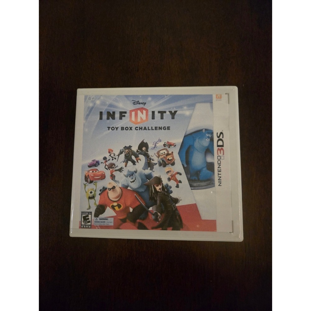Disney‎ Infinity Toy Box Challenge Nintendo 3DS Game Case and Cartridge